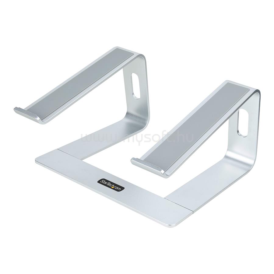 STARTECH Laptop Stand for Desk, Supports 5kg/11lb, Aluminum (ezüst)