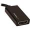 STARTECH Mini DisplayPort 1.4 -> HDMI 2.0 M/F adapter 0.15m fekete MDP2HD4K60S small