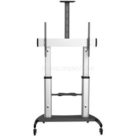 STARTECH Mobile TV Stand - Heavy Duty TV Cart for 60-100" Display (100kg/220lb) STNDMTV100 small