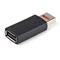 STARTECH Secure Charging USB Data Blocker Adapter - Male to Female USB-A Charge-Only Adapter USBSCHAAMF small