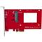 STARTECH U.2 to PCIe Adapter for 2.5