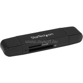 STARTECH USB 3.0 SD/MICROSD SD/MMC/SDHC/SDXC/MICROSD/SDHC memóriakártya olvasó SDMSDRWU3AC small