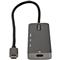 STARTECH USB C Multiport Adapter - USB-C to HDMI 2.0b 4K 60Hz (HDR10), 100W Power Delivery Pass-Through, 4-Port USB 3.0 Hub - USB Type-C Mini Dock DKT30CHPD3 small