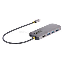 STARTECH USB C Multiport Adapter, 4K 60Hz HDMI Video, 3 Port 5Gbps USB Hub, 100W Power Delivery Pass-Through, GbE 127B-USBC-MULTIPORT small