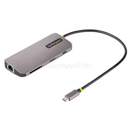 STARTECH USB C Multiport Adapter 4K 60Hz HDMI Video, 3 Port 5Gbps USB-A Hub, 100W USB Power Delivery Pass-Through/GbE/SD/MicroSD 115B-USBC-MULTIPORT small