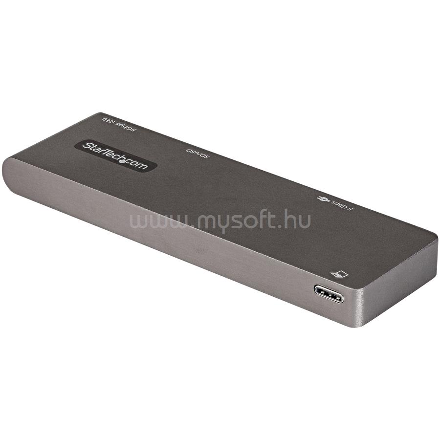 STARTECH USB C Multiport Adapter for MacBook Pro/Air - USB Type-C to 4K HDMI, 100W Power Delivery Pass-through, SD/MicroSD Slot, 2-Port USB 3.0 Hub