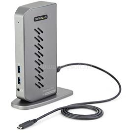STARTECH USB-C USB-A Dock - Hybrid Universal USB 3.0 Docking Station for USB-C or USB-A Laptop - Dual Monitor 4K 60Hz HDMI/DisplayPort - 6x USB-A, GbE - USB 5Gbps DK30A2DHUUE small