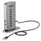 STARTECH USB-C USB-A Dock - Hybrid Universal USB 3.0 Docking Station for USB-C or USB-A Laptop - Dual Monitor 4K 60Hz HDMI/DisplayPort - 6x USB-A, GbE - USB 5Gbps DK30A2DHUUE small