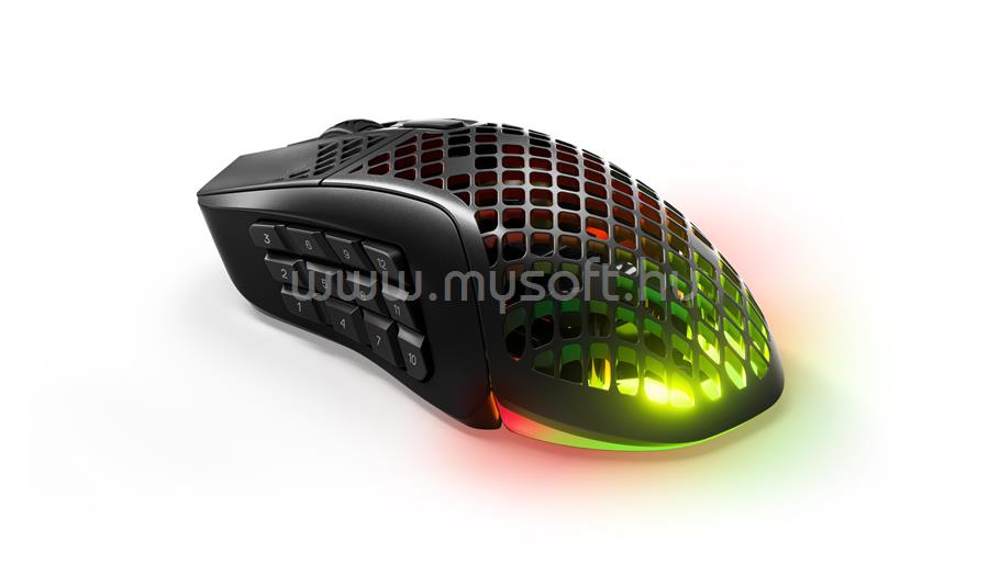 STEELSERIES Aerox 9 vezeték nélküli gamer egér (fekete)