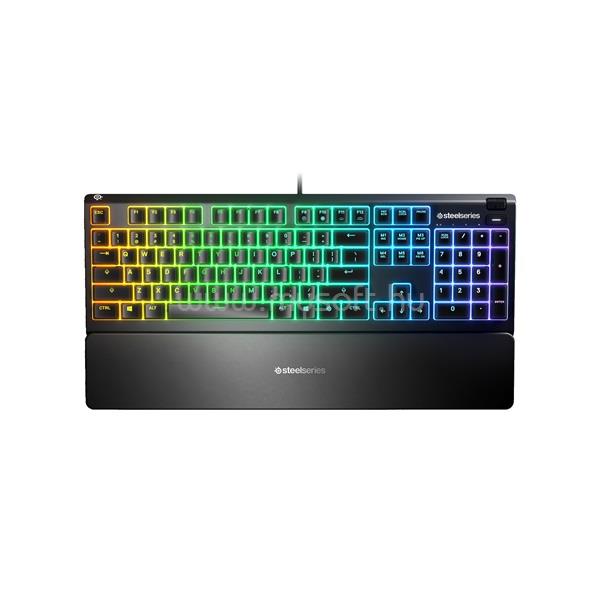 STEELSERIES Apex 3 gamer vezetékes billentyűzet angol lokalizáció (fekete)
