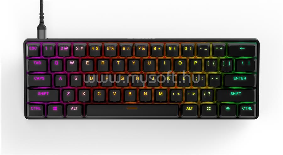 STEELSERIES Apex Pro Mini gamer vezetékes billentyűzet angol lokalizáció (fekete)