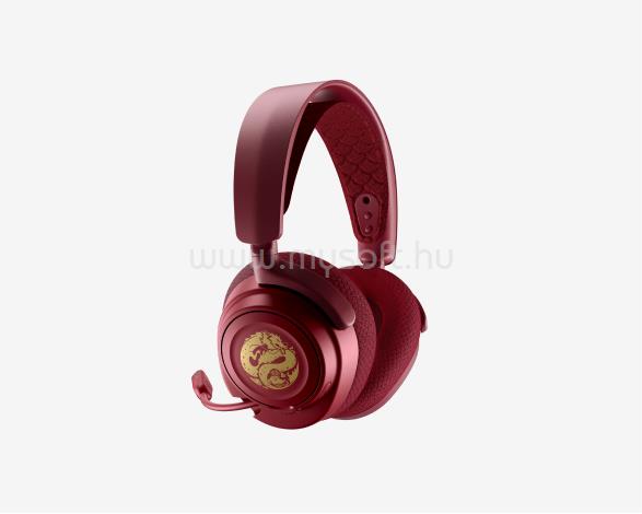 STEELSERIES Arctis Nova 7 Dragon Edition vezeték nélküli gamer headset (piros)