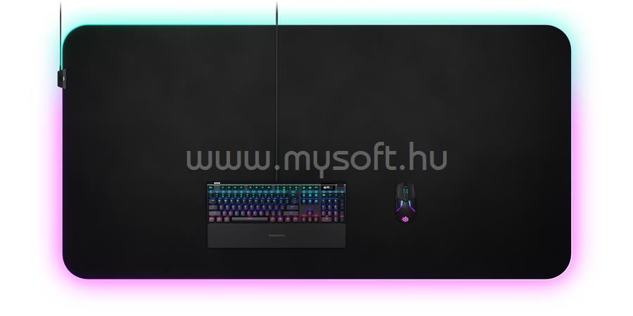 STEELSERIES QCK Prism Cloth 5XL ETAIL gamer egérpad (fekete)