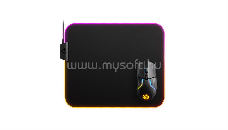 STEELSERIES QCK Prism Cloth medium gamer egérpad