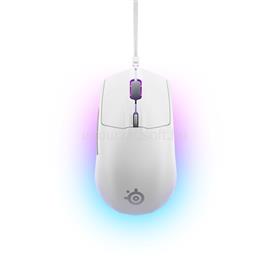 STEELSERIES Rival 3 Gen 2 gamer vezetékes egér (fehér) STEELSERIES_62516 small