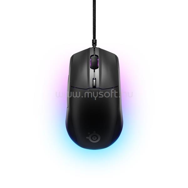 STEELSERIES Rival 3 Gen 2 gamer vezetékes egér (fekete)