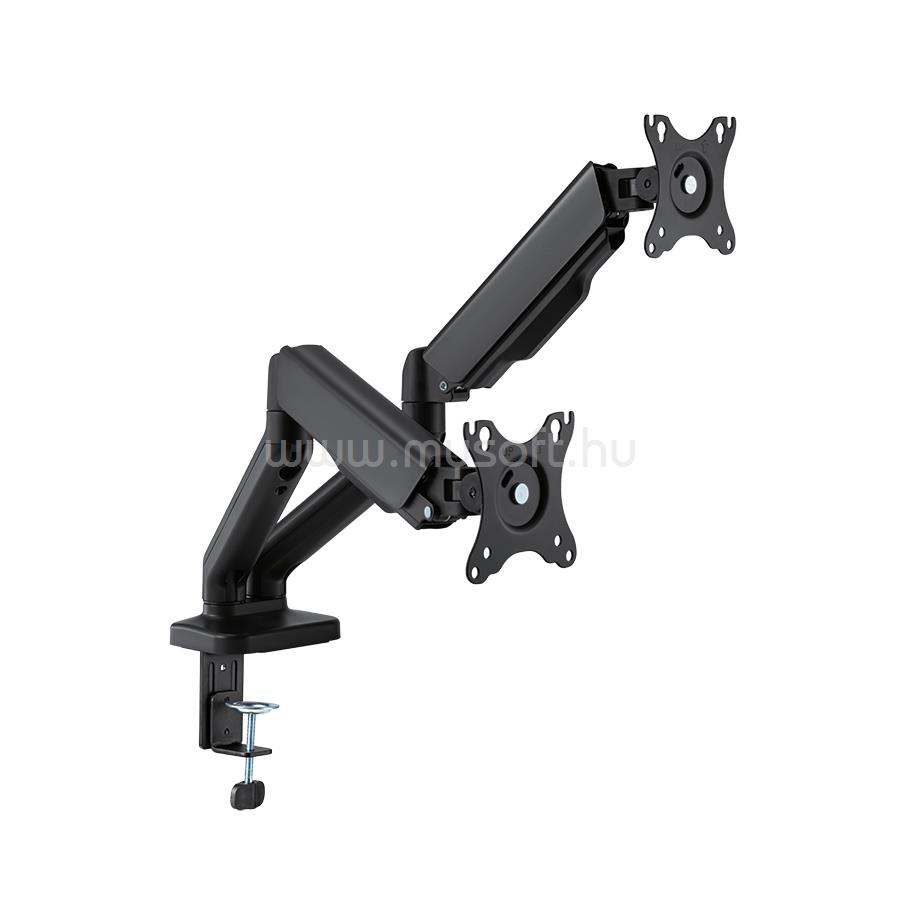 STELL SOS 2121 17"-32" kétkaros asztali monitor tartó konzol