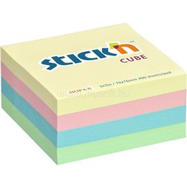 STICK N Stick`N 76x76mm 400 lap pasztell szivárvány öntapadó kockatömb STICK_N_21013 small