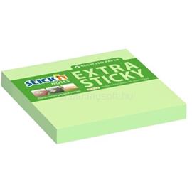 STICK N Stick`N ExtraSticky Recycled 76x76mm 90lap újrahasznosított pasztell zöld jegyzettömb STICK_N_21602 small