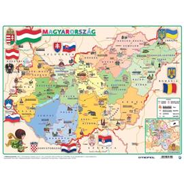 STIEFEL Könyöklő Gyerek Mo.közig./ Mo. domborzata A3 duo STIEFEL_187181K small