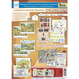 STIEFEL Tanulói munkalapcsomag harmadik osztályosoknak kerékpáros tízparancsolat alátéttel és kék filctollal STIEFEL_TMCSOMAG3-U small