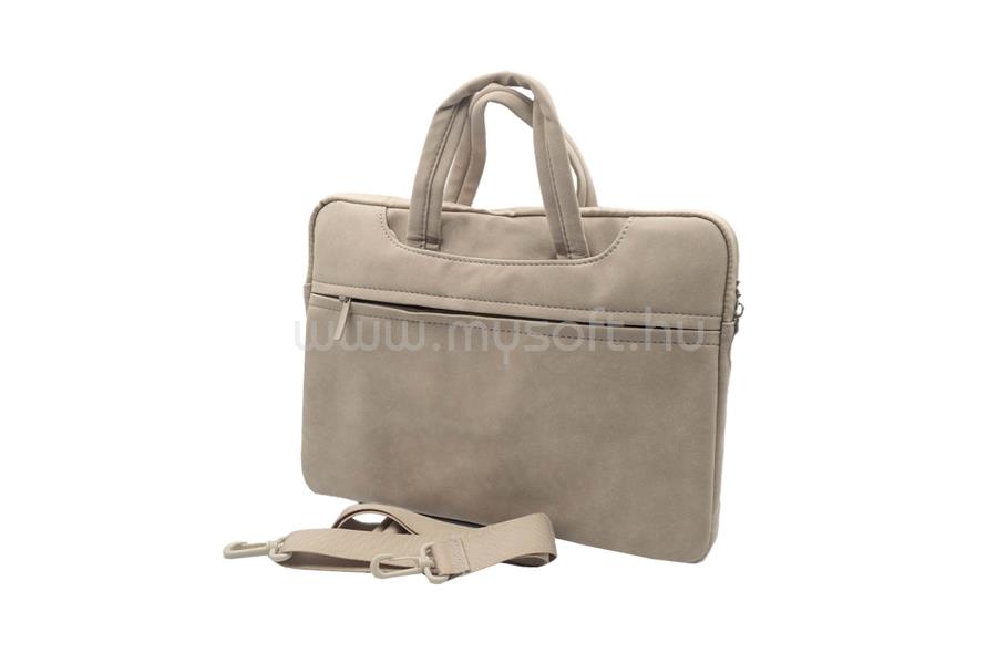 STRIDE Velvet notebook táska 15,6" (bézs)