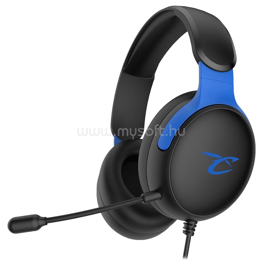 SUBSONIC Multi Astra vezetékes gamer headset (fekete-kék)