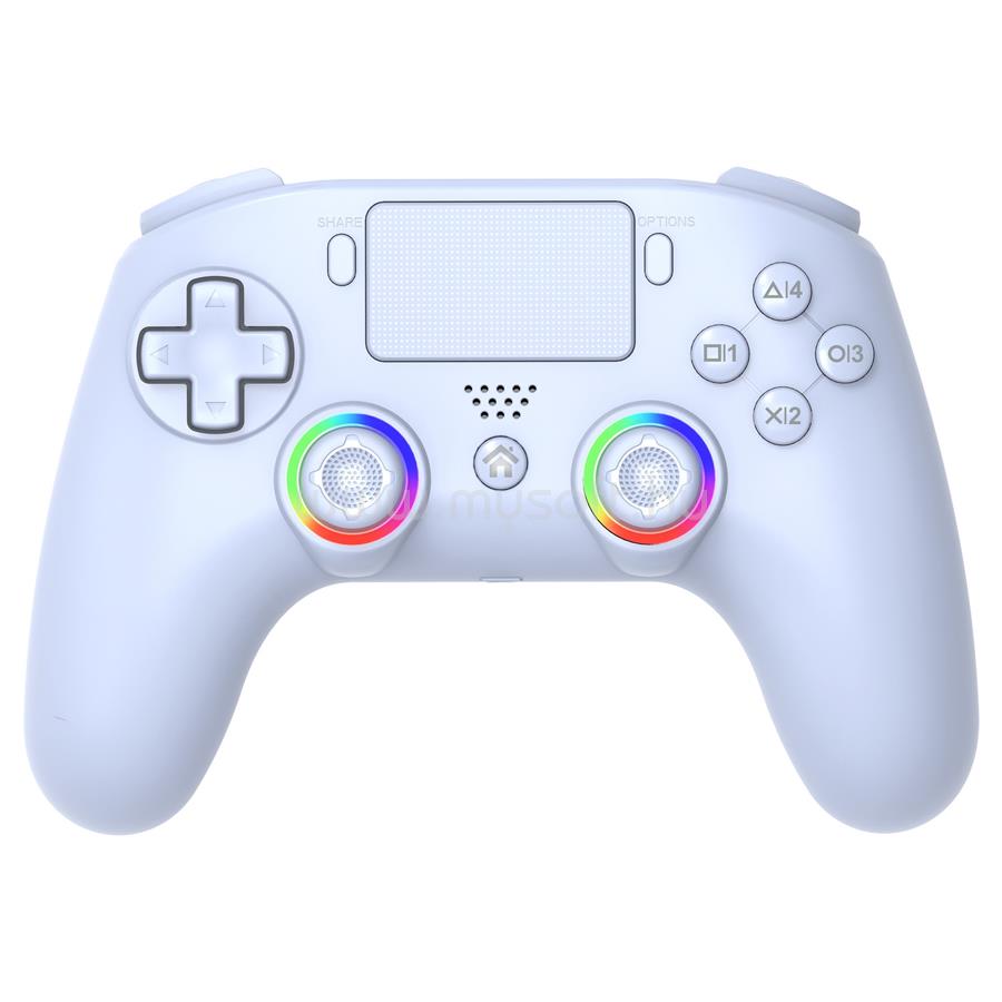 SUBSONIC PS5, PC vezeték nélküli LED kontroller (fehér)