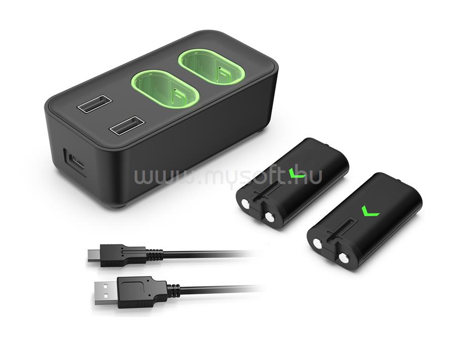 SUBSONIC XBOX Duális töltő és HUB