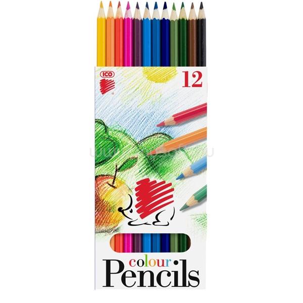 SÜNI ICO 12db-os vegyes színű színes ceruza