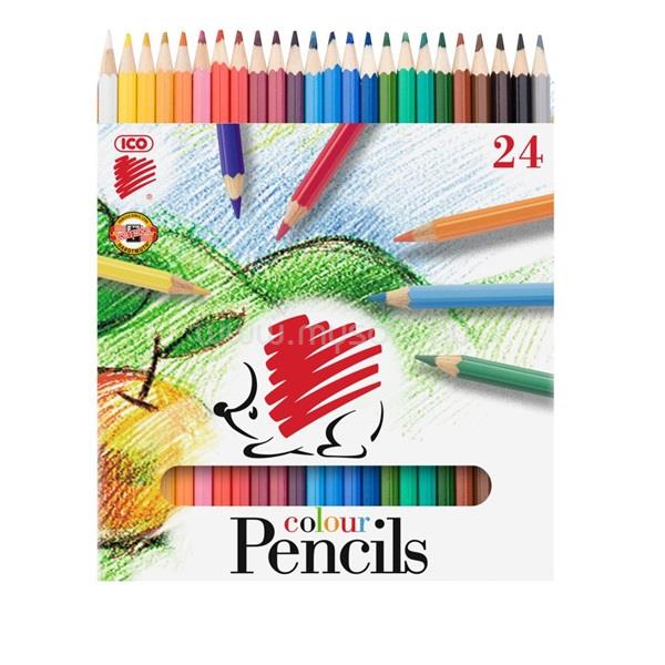 SÜNI ICO 24db-os vegyes színű színes ceruza