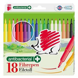 SÜNI ICO 300 antibakteriális 18db-os vegyes színű d18 rostirón készlet SÜNI_9580122000 small