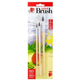 SÜNI ICO 4/6/10 natúr fanyelű 3db-os ecsetkészlet SÜNI_7170015007 small