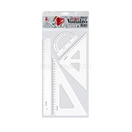 SÜNI ICO 4db-os átlátszó vonalzókészlet 7250076002 small