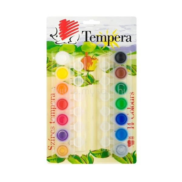 SÜNI ICO 5ml tégelyes 14 színű tempera készlet