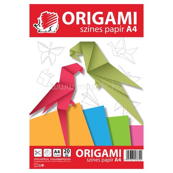 SÜNI ICO A4 20 lap origami lapok