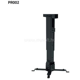 SUNNE (PRO02) Projektor mennyezeti konzol dönthető, Profil: 430-650mm, max 20kg (fekete) PRO02 small