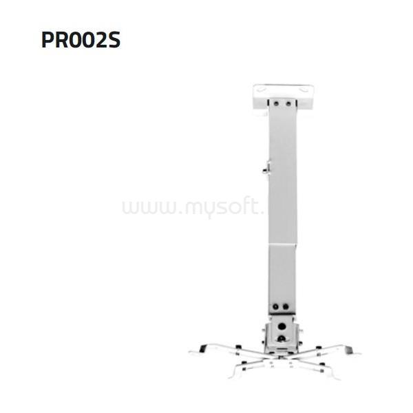 SUNNE (PRO02S) Projektor mennyezeti konzol dönthető, Profil: 430-650mm, max 20kg (ezüst)