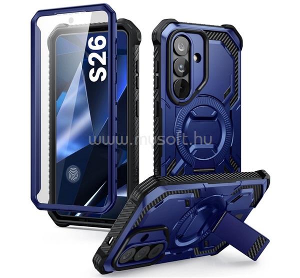 SUPCASE Samsung S26 SUPCASE ARMORBOX MAG defender műanyag telefonvédő erős ütésállóság, MagSafe, SÖTÉTKÉK
