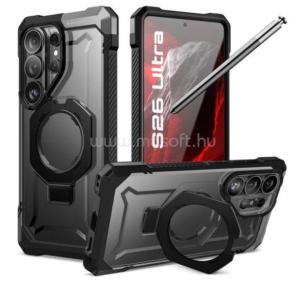 SUPCASE Samsung S26 Ultra SUPCASE UNICORN BEETLE GRIP MAG defender műanyag telefonvédő erős ütésállóság, Magsafe, FEKETE