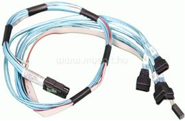 SUPERMICRO MiniSAS to 4x SATA 70/70cm Cable CBL-0237L small