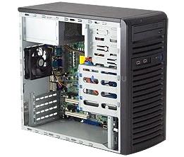 SUPERMICRO server chassis CSE-731I-300B, Mini Tower, MB Micro-ATX max size 9.6x9 CSE-731I-300B small