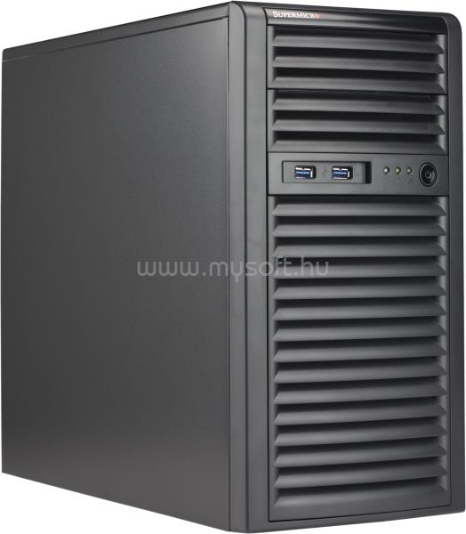 SUPERMICRO server chassis CSE-731I-404B, Mini Tower, MB Micro-ATX max size 9.6x9
