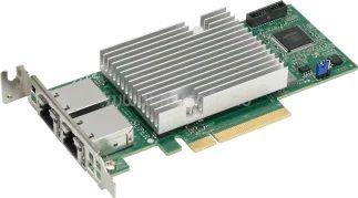 SUPERMICRO Standard LP 2-port 10Gbase-T, Broadcom 57416,HF,RoHS