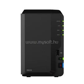 SYNOLOGY NAS 2 fiókos DS218 4x1,4GHz, 2GB DDR4, 1x1GbE, 2xUSB3.2, 1xUSB2.0 DS218 small