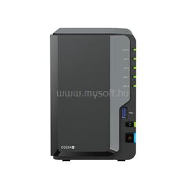 SYNOLOGY NAS 2 fiókos DS224+ Intel Celeron J4125 4x2GHz, 2GB DDR4, 2x1GbE, 2xUSB3.2 DS224+ small