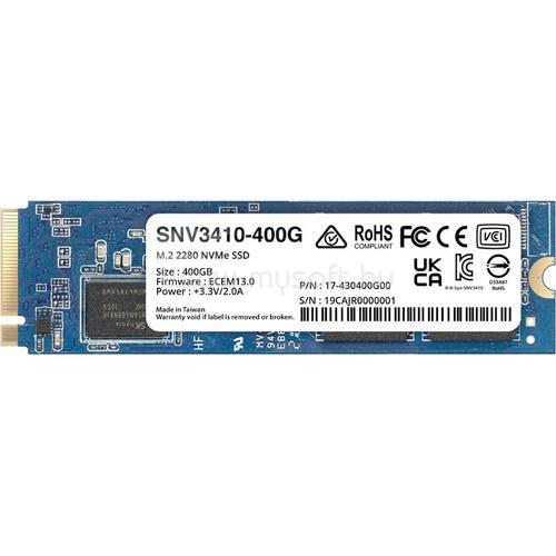 SYNOLOGY SSD 400GB M.2 2280 NVMe PCIe SNV3410