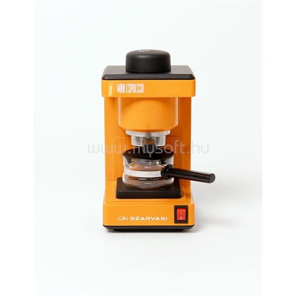 SZARVASI SZV-612/3 Mini espresso kávéfőző (narancssárga)