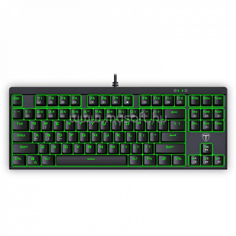 T-DAGGER Corvette Wired Keyboard Blue Switch Black HU
