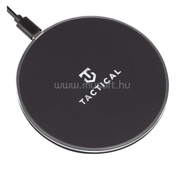 TACTICAL TACTICAL BASE PLUG WIRELESS asztali töltő 15W, LED jelzés, FEKETE